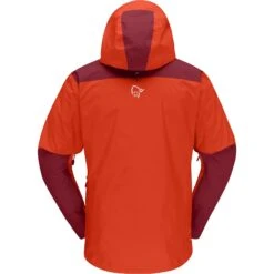 Norrona Chaqueta Hombre - Trollveggen Gore-Tex Pro Light - Arednalin/Rhubarb -Norrona norrona trollveggen gore tex pro light jacket men arednalin rhubarb 3 1518932