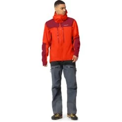 Norrona Chaqueta Hombre - Trollveggen Gore-Tex Pro Light - Arednalin/Rhubarb -Norrona norrona trollveggen gore tex pro light jacket men arednalin rhubarb 4 1518933