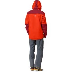 Norrona Chaqueta Hombre - Trollveggen Gore-Tex Pro Light - Arednalin/Rhubarb -Norrona norrona trollveggen gore tex pro light jacket men arednalin rhubarb 5 1518934