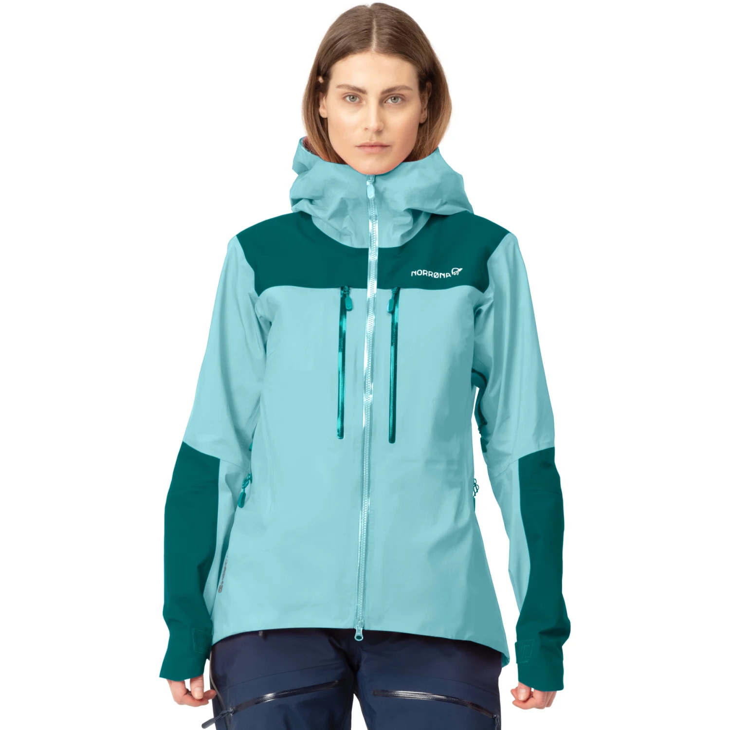 Norrona Chaqueta Mujer - Trollveggen Gore-Tex Pro Light - Clearwater 1 Norrona Chaqueta Mujer - Trollveggen Gore-Tex Pro Light - Clearwater
