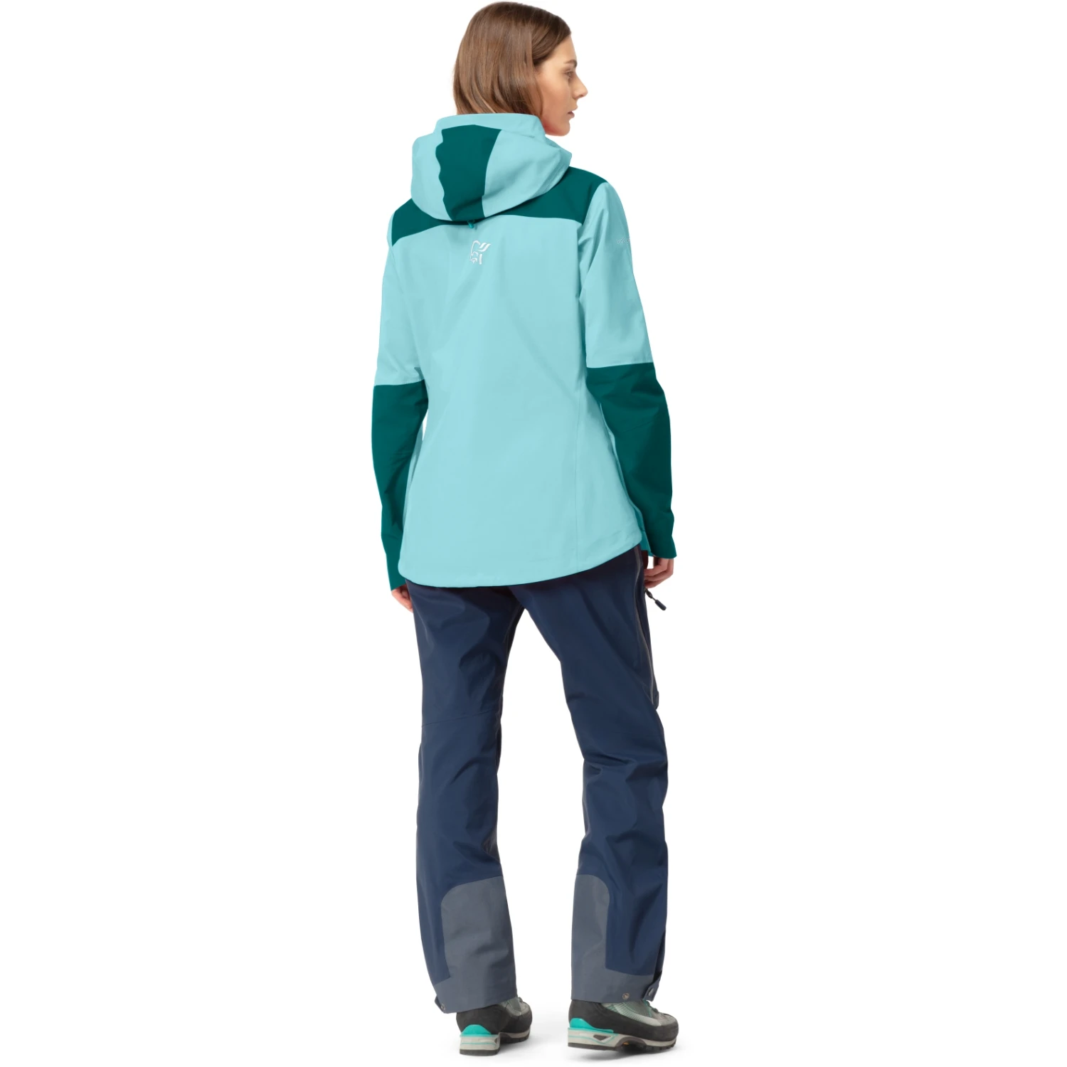 Norrona Chaqueta Mujer - Trollveggen Gore-Tex Pro Light - Clearwater 5 Norrona Chaqueta Mujer - Trollveggen Gore-Tex Pro Light - Clearwater - Imagen 5