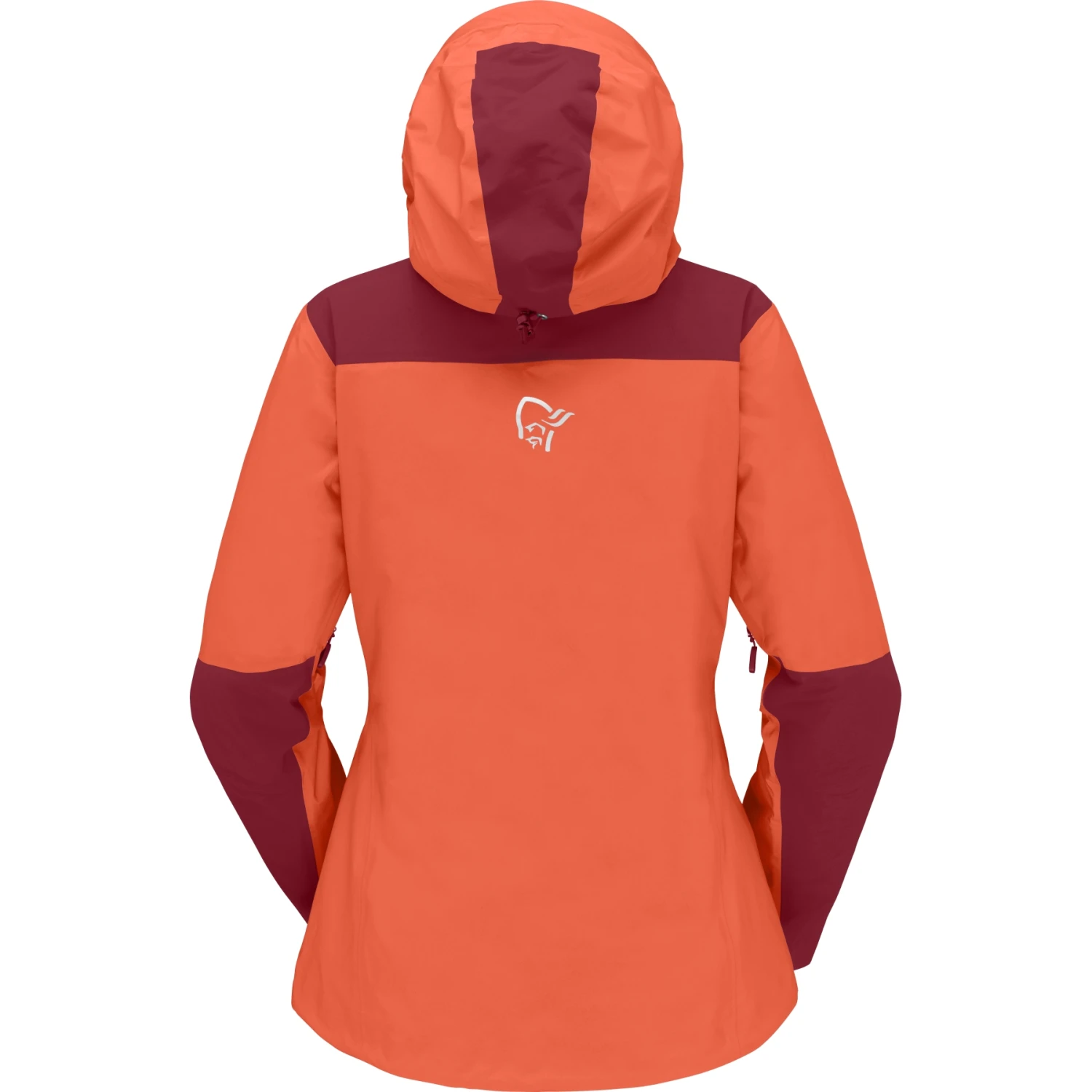 Norrona Chaqueta Mujer - Trollveggen Gore-Tex Pro Light - Orange Alert 3 Norrona Chaqueta Mujer - Trollveggen Gore-Tex Pro Light - Orange Alert - Imagen 3