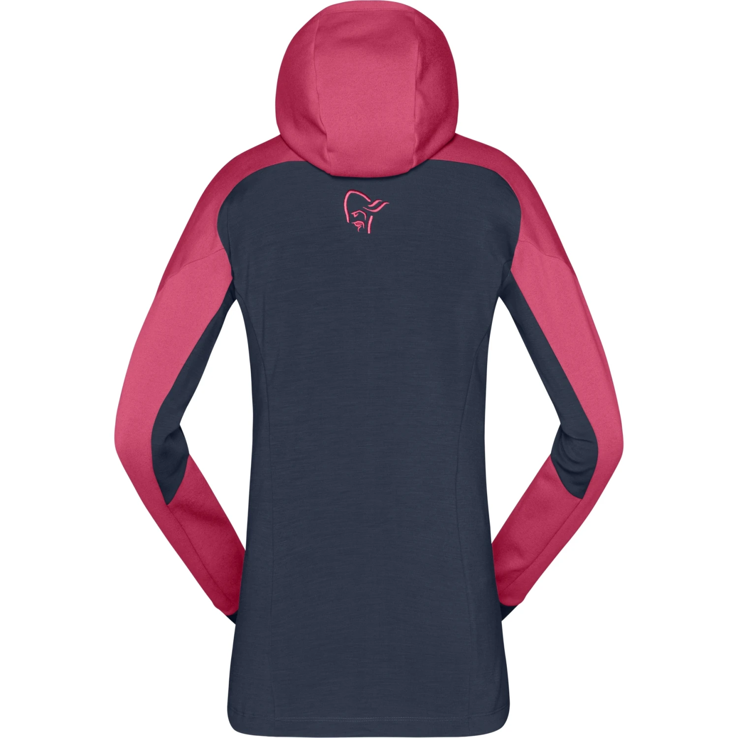 Norrona Chaqueta Mujer - Trollveggen Powerstretch Pro Zip Hood - Honeysuckle/Indigo Night 3 Norrona Chaqueta Mujer - Trollveggen Powerstretch Pro Zip Hood - Honeysuckle/Indigo Night - Imagen 3