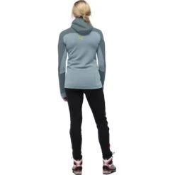 Norrona Chaqueta Mujer - Trollveggen Powerstretch Pro Zip Hood - North Atlantic -Norrona norrona trollveggen powerstretch pro zip hood women north atlantic 4 1258386