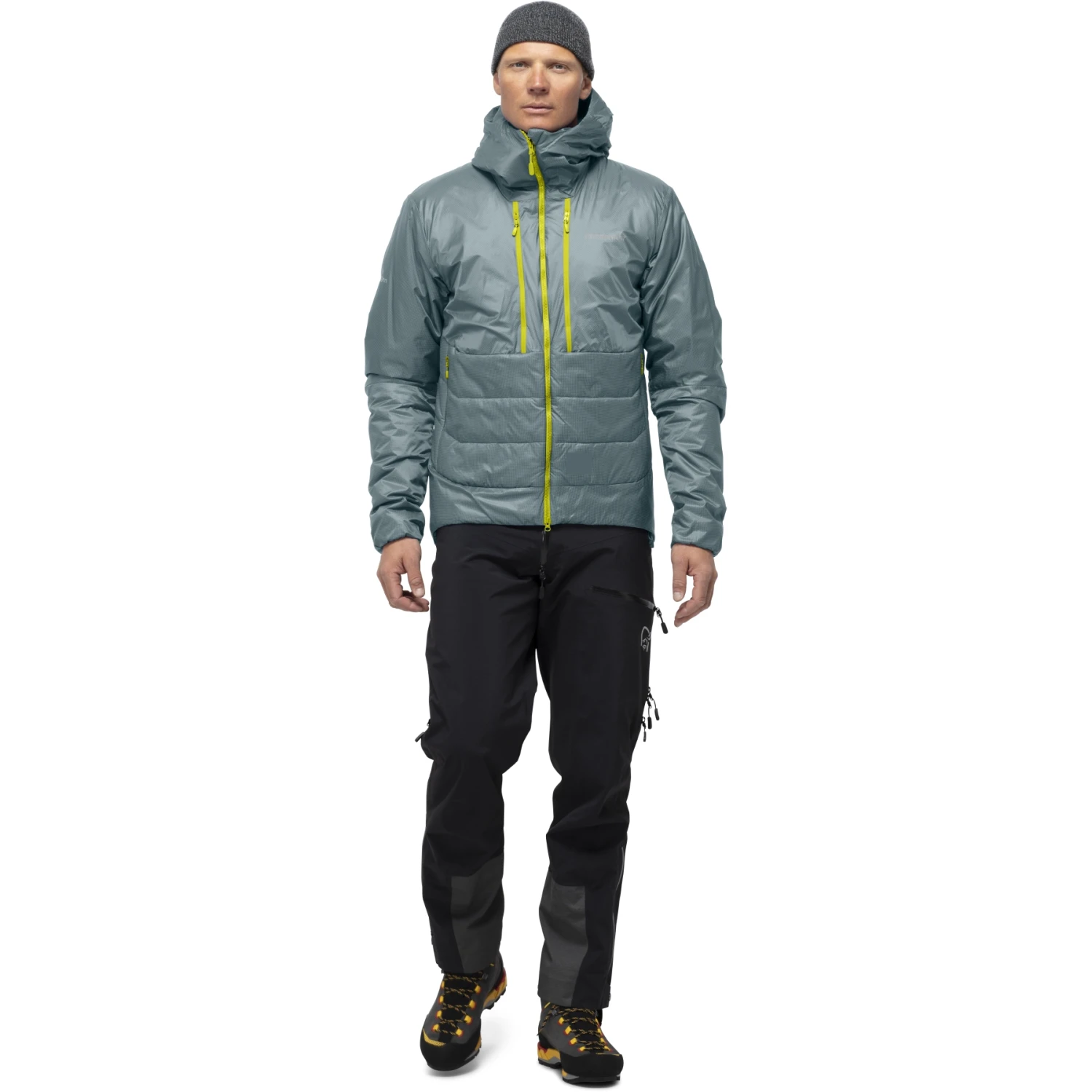 Norrona Chaqueta Hombre - Trollveggen Primaloft100 Zip Hood - North Atlantic 3 Norrona Chaqueta Hombre - Trollveggen Primaloft100 Zip Hood - North Atlantic - Imagen 3