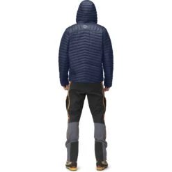 Norrona Plumífero Chaqueta Hombre - Trollveggen Superlight Down850 Hood - Indigo Night -Norrona norrona trollveggen superlight down850 hood jacket men indigo night 4 1258406