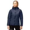 Norrona Plumífero Chaqueta Mujer - Trollveggen Superlight Down850 Hood - Indigo Night