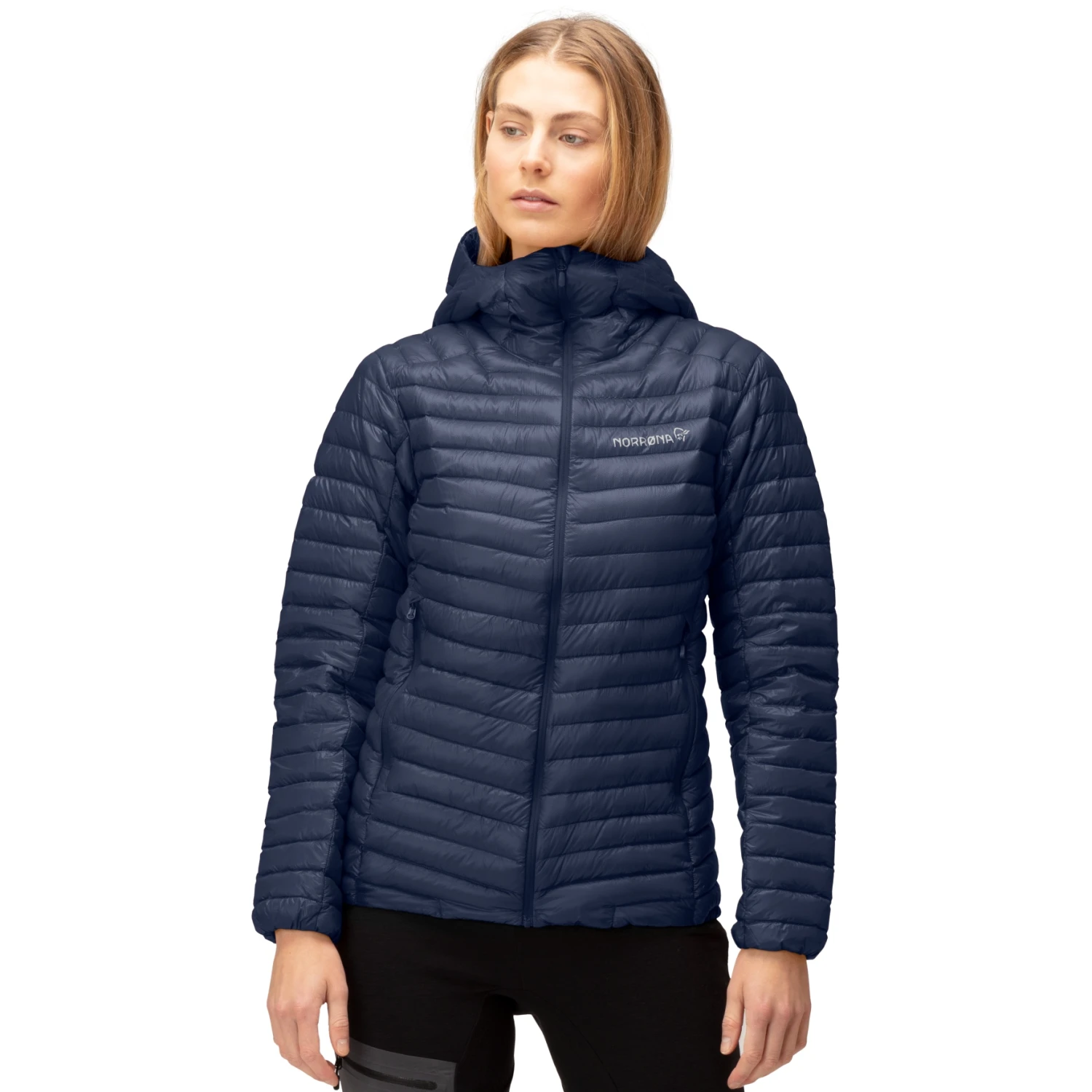 Norrona Plumífero Chaqueta Mujer - Trollveggen Superlight Down850 Hood - Indigo Night 1 Norrona Plumífero Chaqueta Mujer - Trollveggen Superlight Down850 Hood - Indigo Night