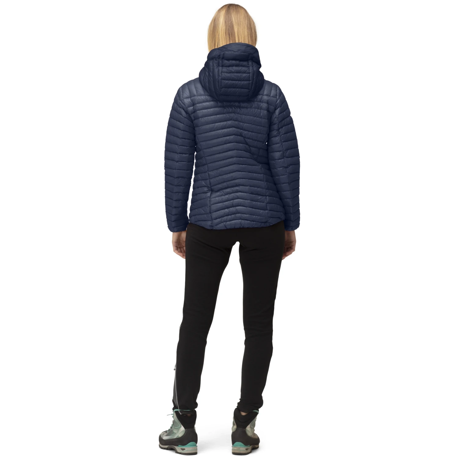 Norrona Plumífero Chaqueta Mujer - Trollveggen Superlight Down850 Hood - Indigo Night 5 Norrona Plumífero Chaqueta Mujer - Trollveggen Superlight Down850 Hood - Indigo Night - Imagen 5