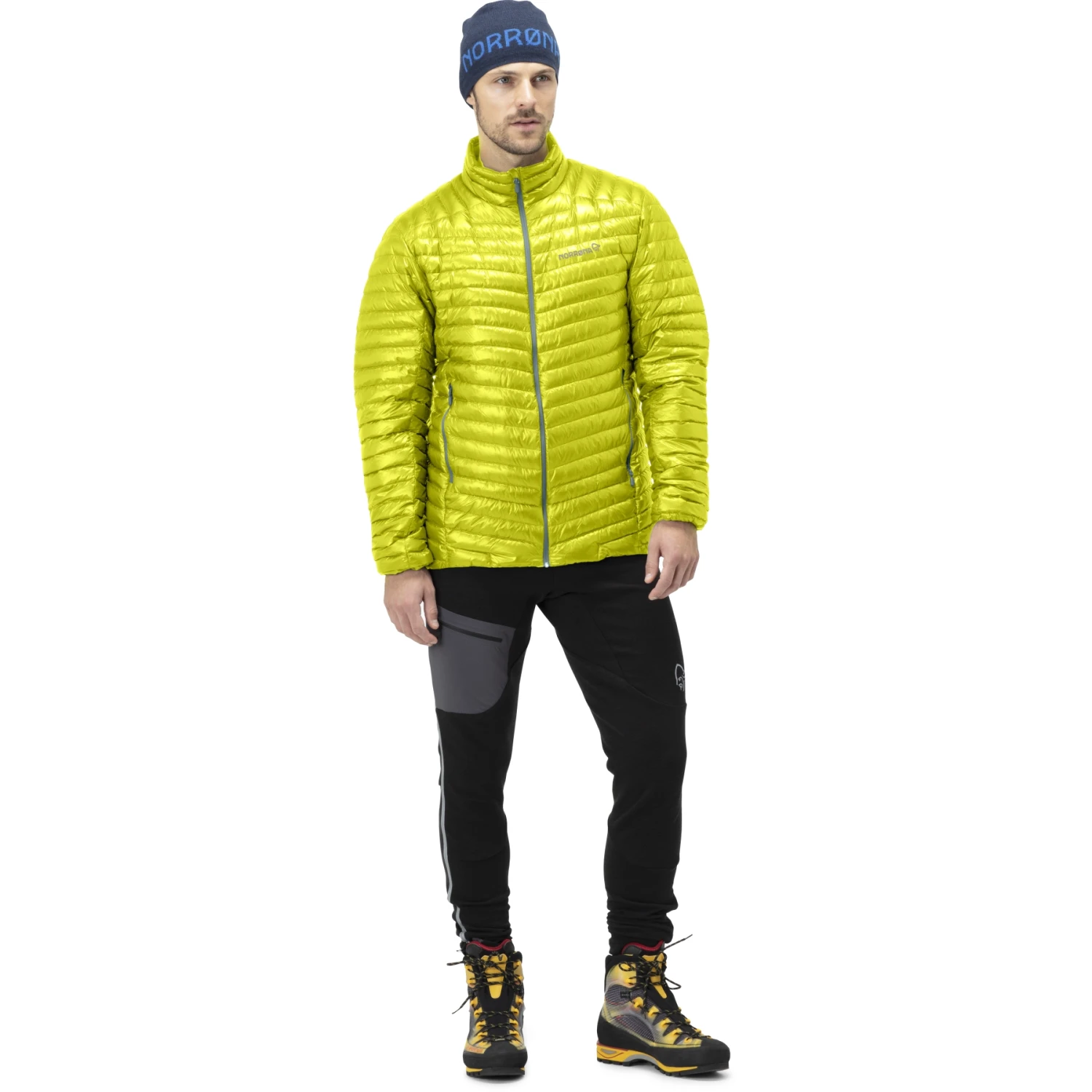Norrona Plumífero Chaqueta Hombre - Trollveggen Superlight Down850 - Sulphur Spring 4 Norrona Plumífero Chaqueta Hombre - Trollveggen Superlight Down850 - Sulphur Spring - Imagen 4