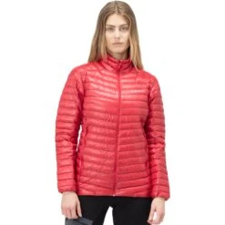 Norrona Plumífero Chaqueta Mujer - Trollveggen Superlight Down850 - True Red