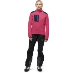 Norrona Chaqueta Mujer - Trollveggen Thermal Pro - Honeysuckle/Indigo Night -Norrona norrona trollveggen thermal pro jacket women honeysuckle indigo night 3 1031869