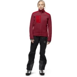 Norrona Chaqueta Mujer - Trollveggen Thermal Pro - Rhubarb -Norrona norrona trollveggen thermal pro jacket women rhubarb 3 1031886