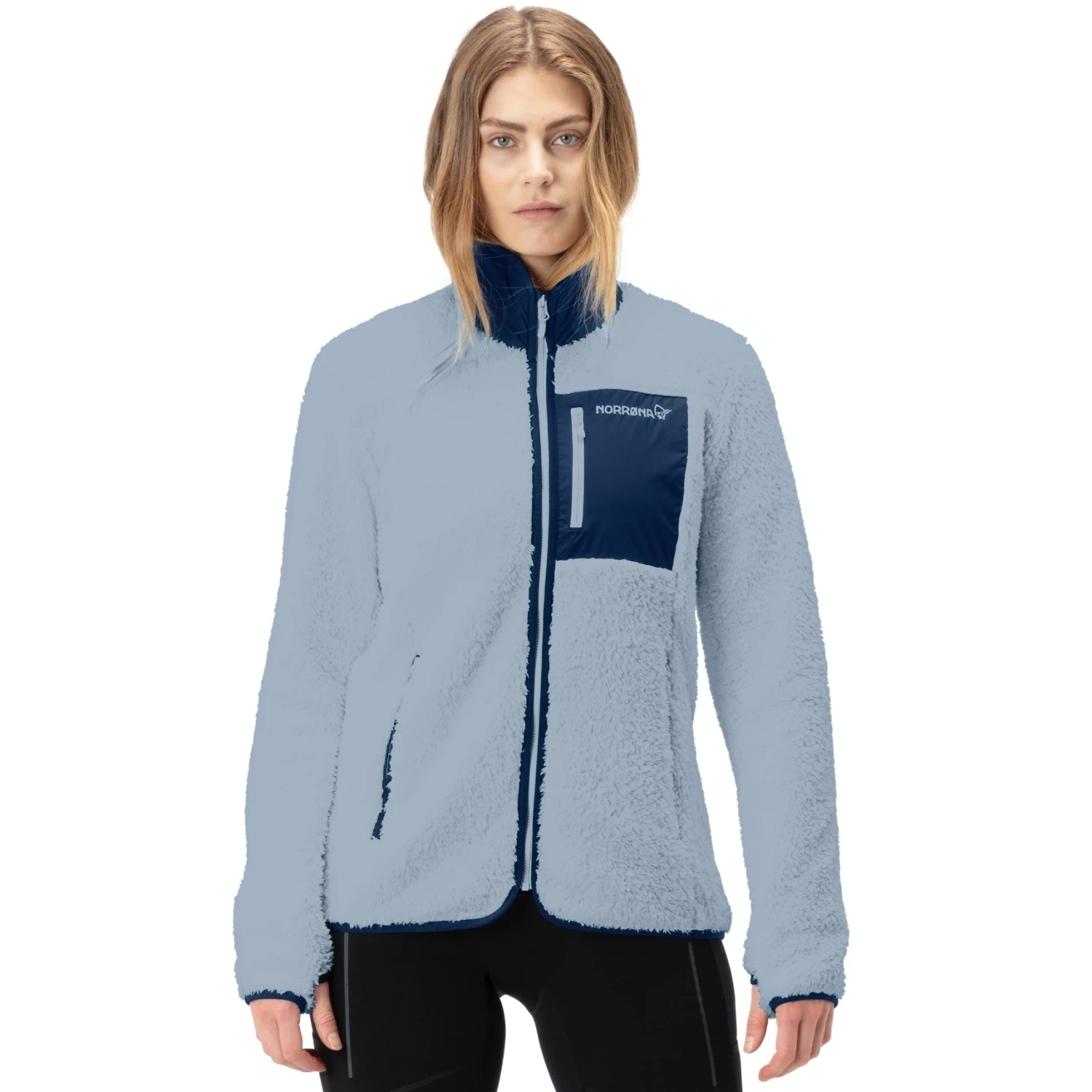 Norrona Chaqueta Mujer - Warm3 - Blue Fog 1 Norrona Chaqueta Mujer - Warm3 - Blue Fog