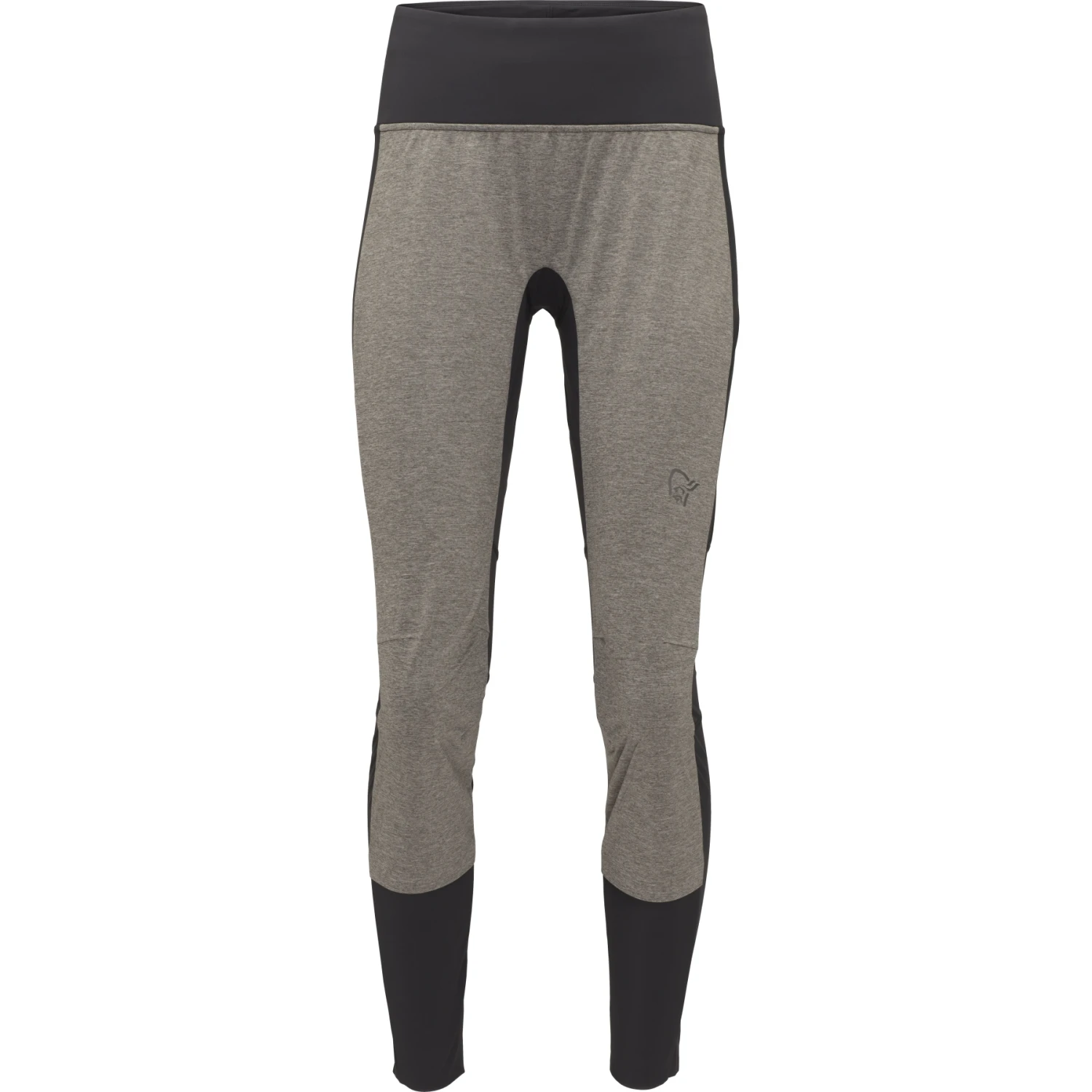 Norrona Wind Mallas Mujer - Caviar/Dark Grey Melange 2 Norrona Wind Mallas Mujer - Caviar/Dark Grey Melange - Imagen 2